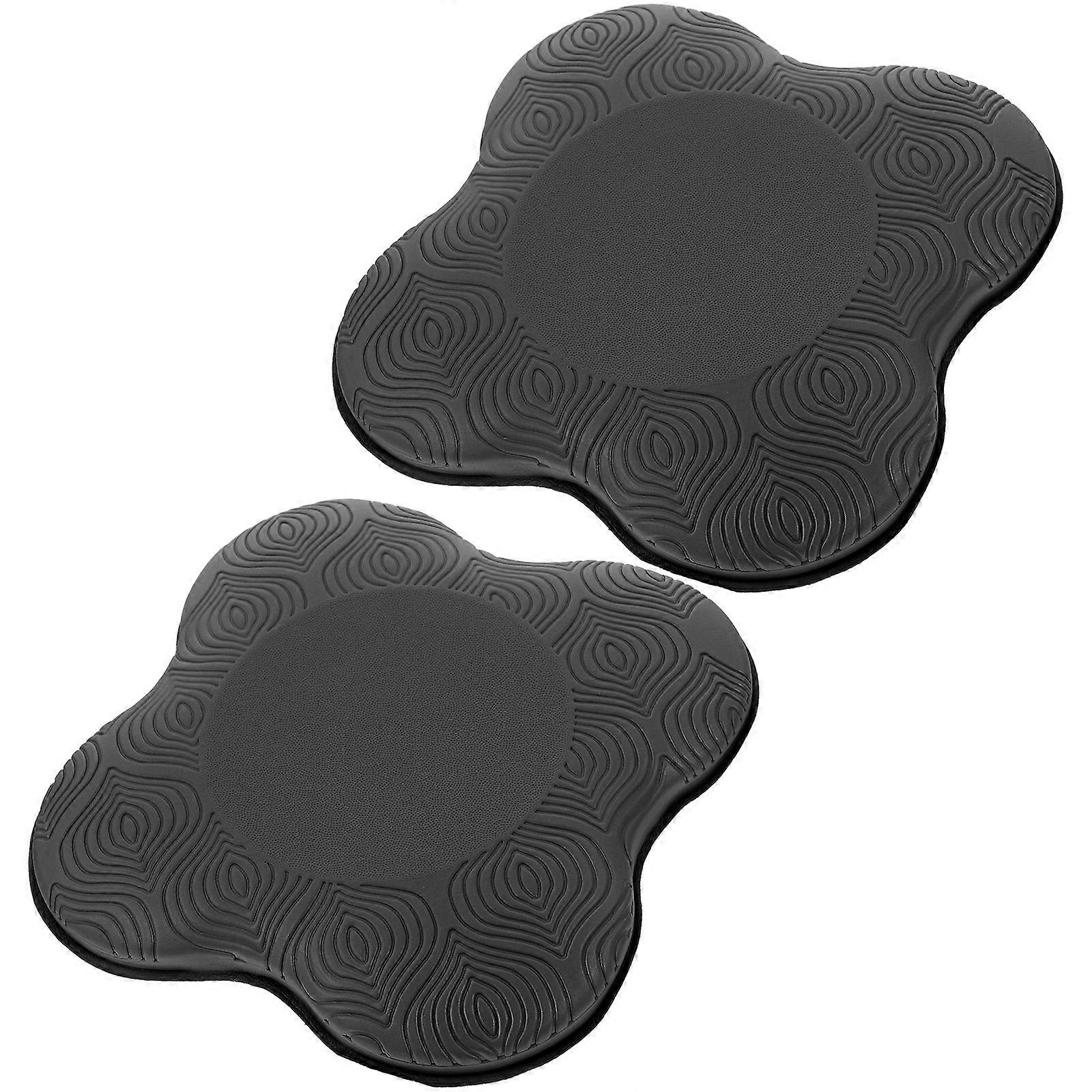 Yoga Exercise Pad 2Pcs Knee Cushion For Floor Workouts Comfortable And Supportive TPE Material Square Shape