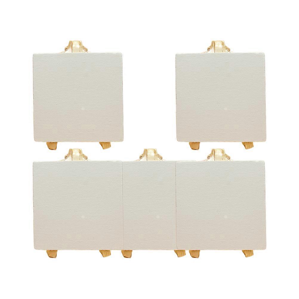 Small Display Easels 5Pcs Mini Wooden Racks For Kids Painting Activities Material Lightweight Portable Hold Small Artworks