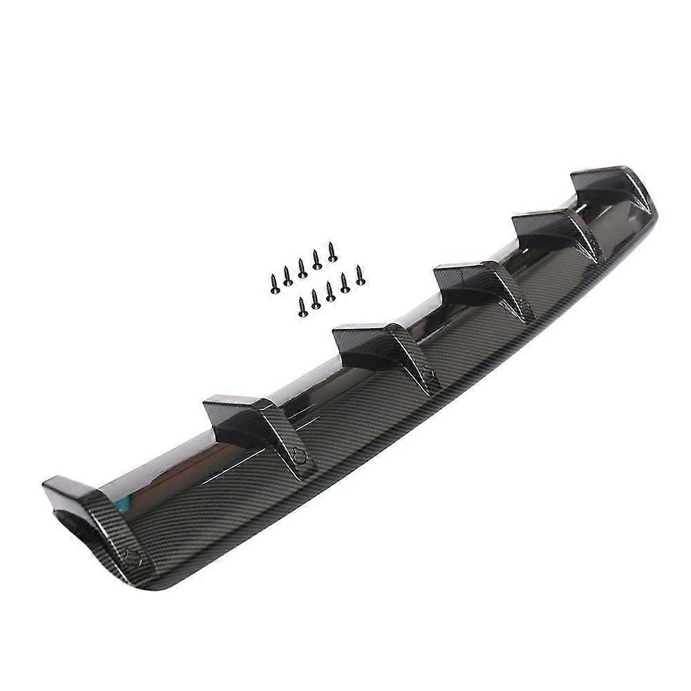 Auto ABS Rear Bumper Spoiler Lip for Mercedes-Benz CLK GL GLB GLC GLE GLK GLS G-Class 92cm Splitter Diffuser Anticollision