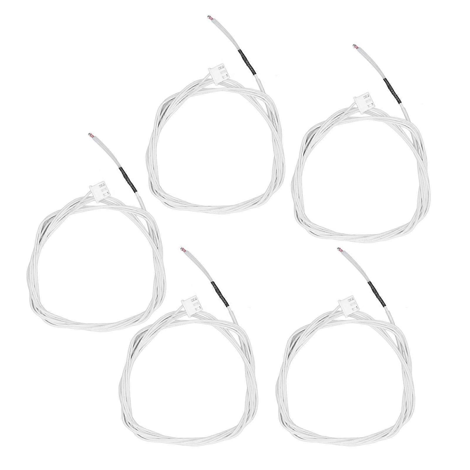 5PCS 100KΩ Thermistor Wire High Accuracy Temperature Sensor Probe Cable for 3D Printer 