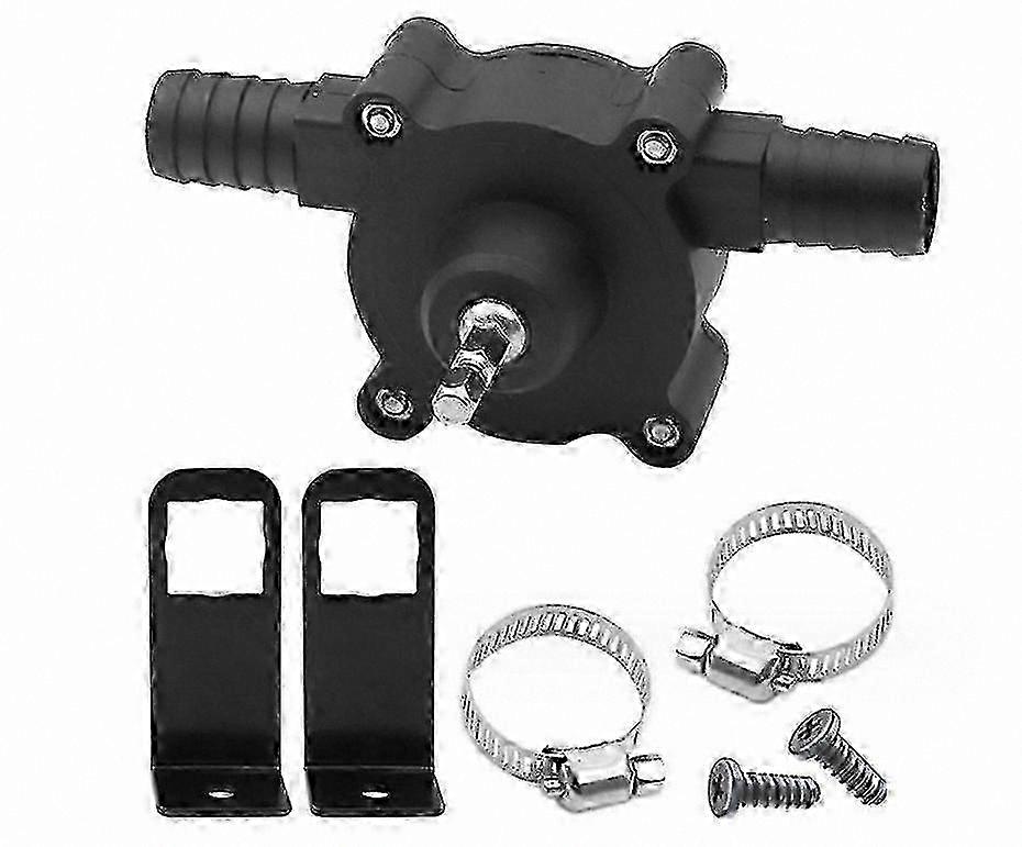 Portable Electric Transfer Pump for Water, Oil, and Fluids with Self-Priming Feature and Quick Pumping Speed