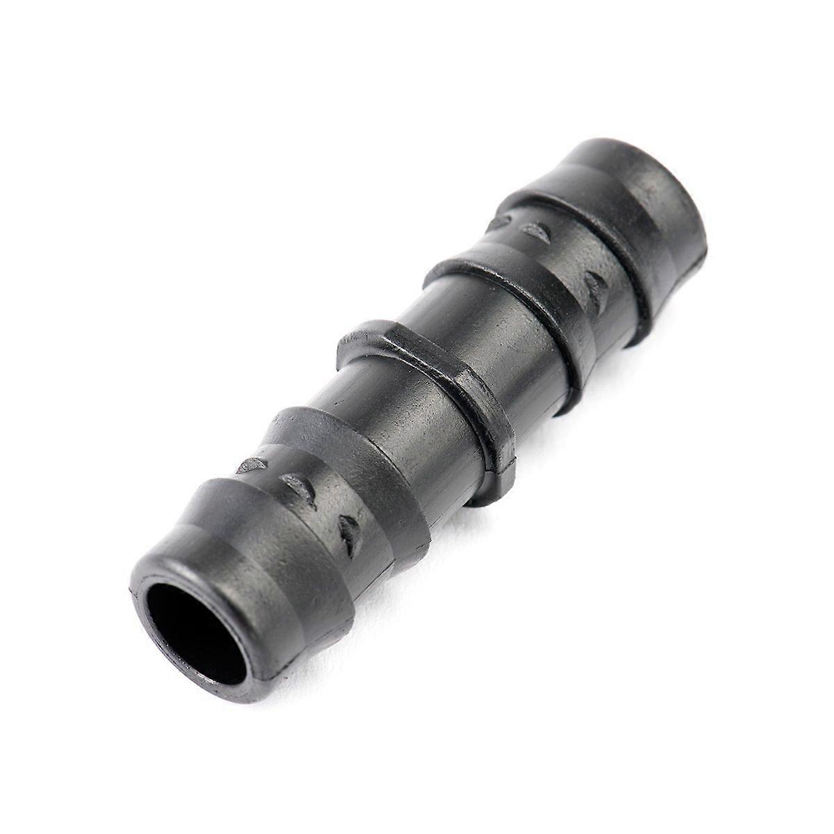 Straight Connector for 16 mm Drip Hose - 15 Pack, Durable Plastic, Compatible with Standard Irrigation Systems