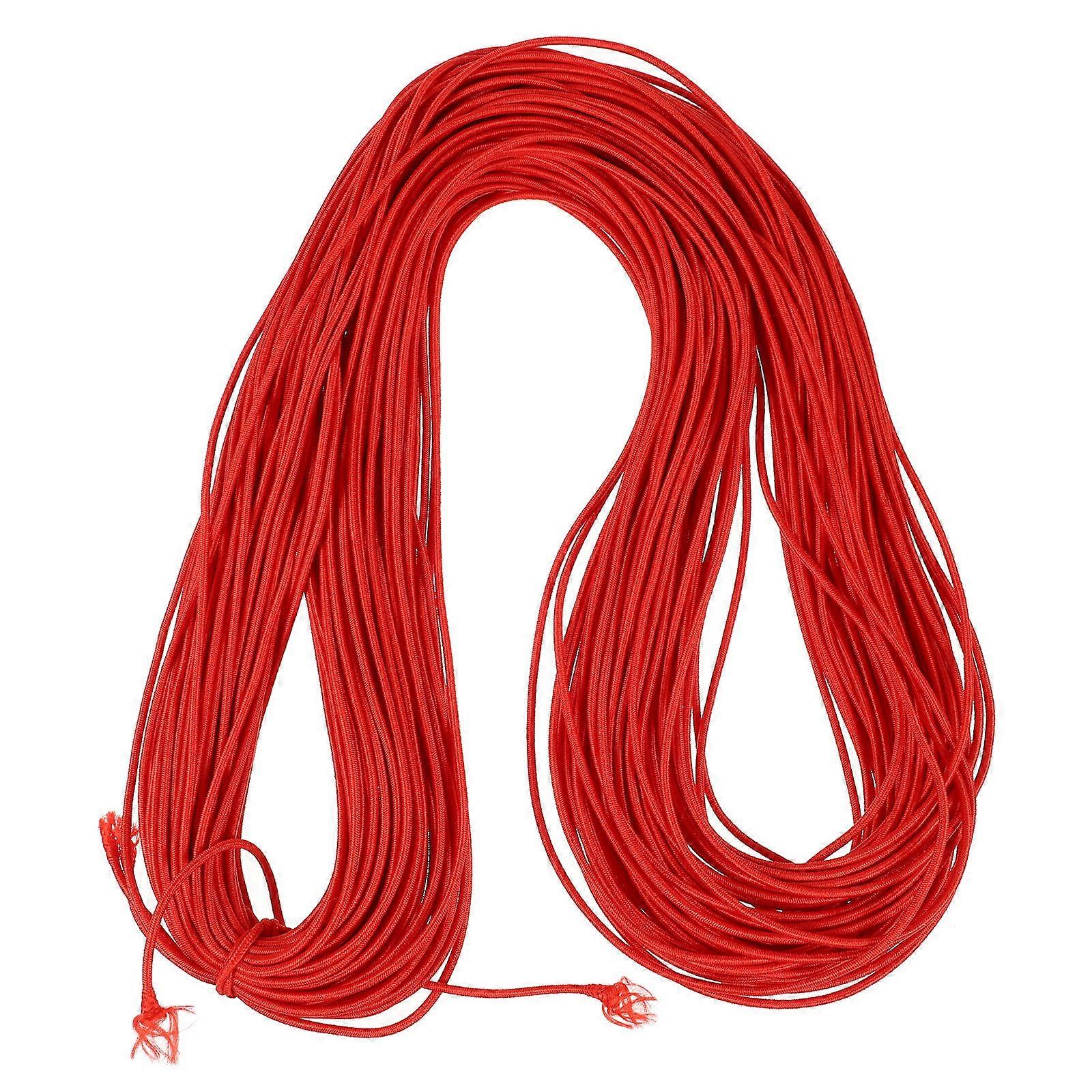 Heavy Duty Bungee Cords 1Pack Convenient for Fixing Tents Binding Baggage and Securing Luggage in Red