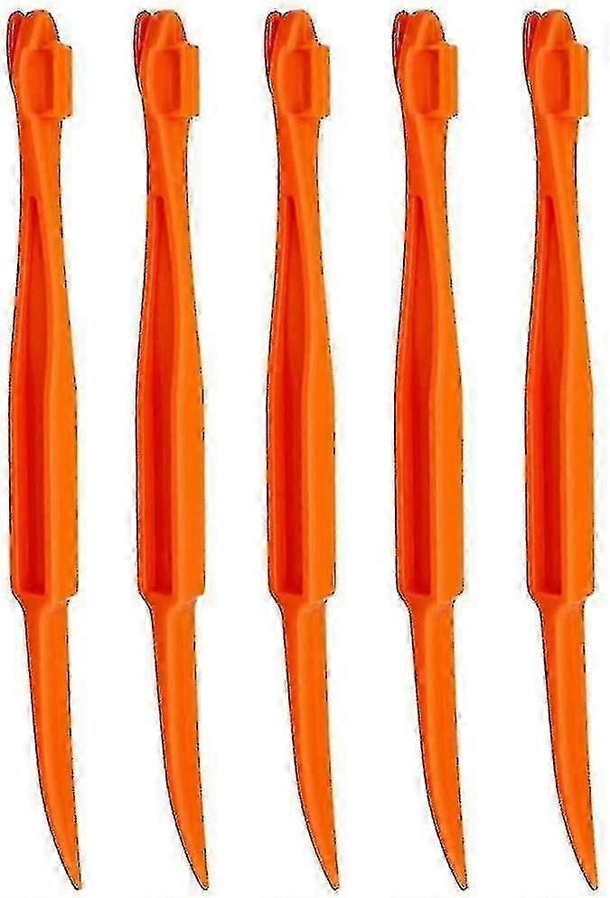 Set of 10 Easy-Open Citrus Peelers for Oranges and Lemons - Kitchen Essential
