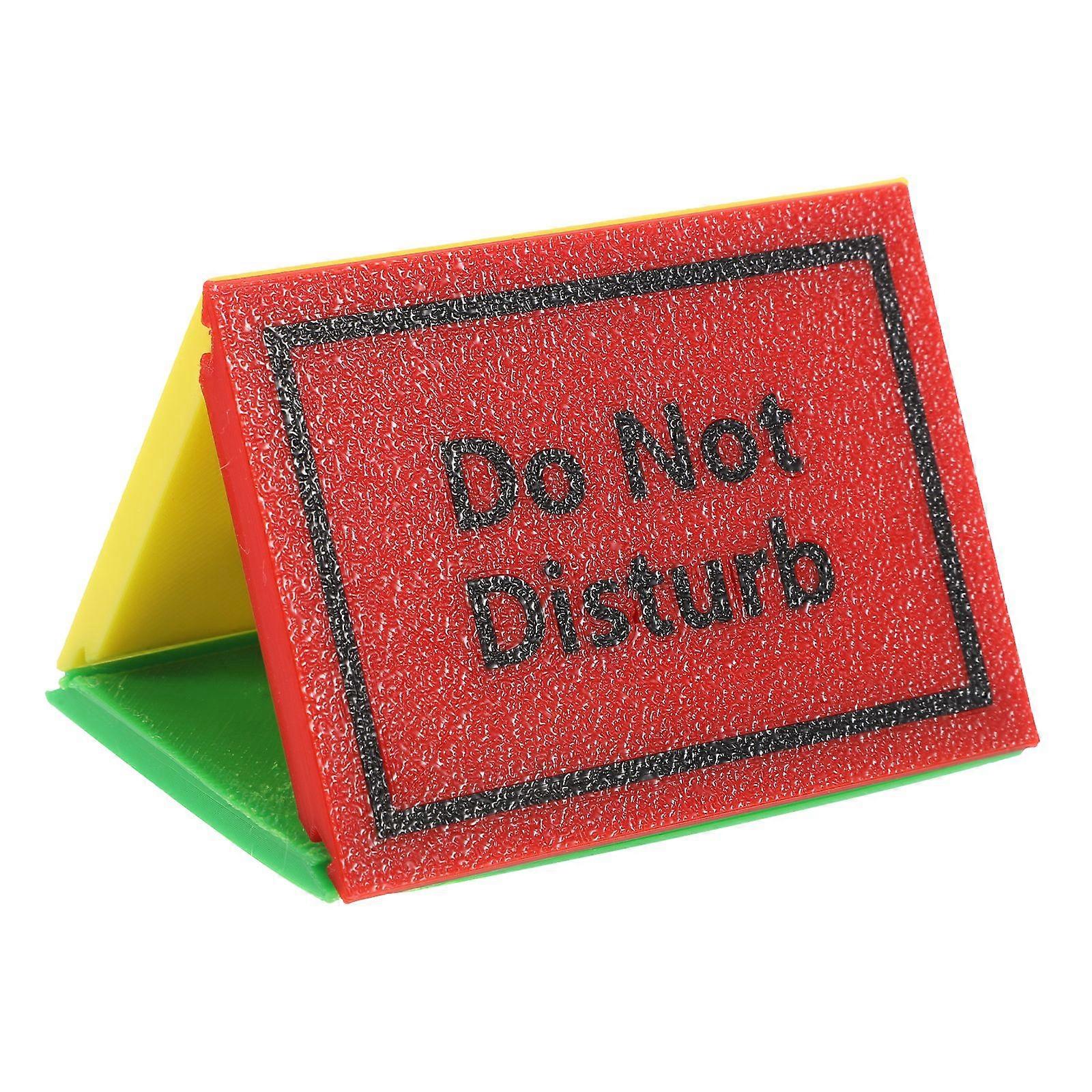 Desktop Come In Sign Come In Sign Block Triangle Sign Block Detachable Do Not Disturb Sign Come In Sign Decoration Desktop Sign Block