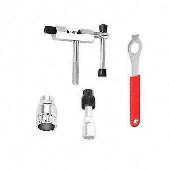 Set di strumenti per la riparazione della bici - Rompicatena, dispositivo di rimozione del freno a disco e strumento per l'albero centrale per mountain bike
