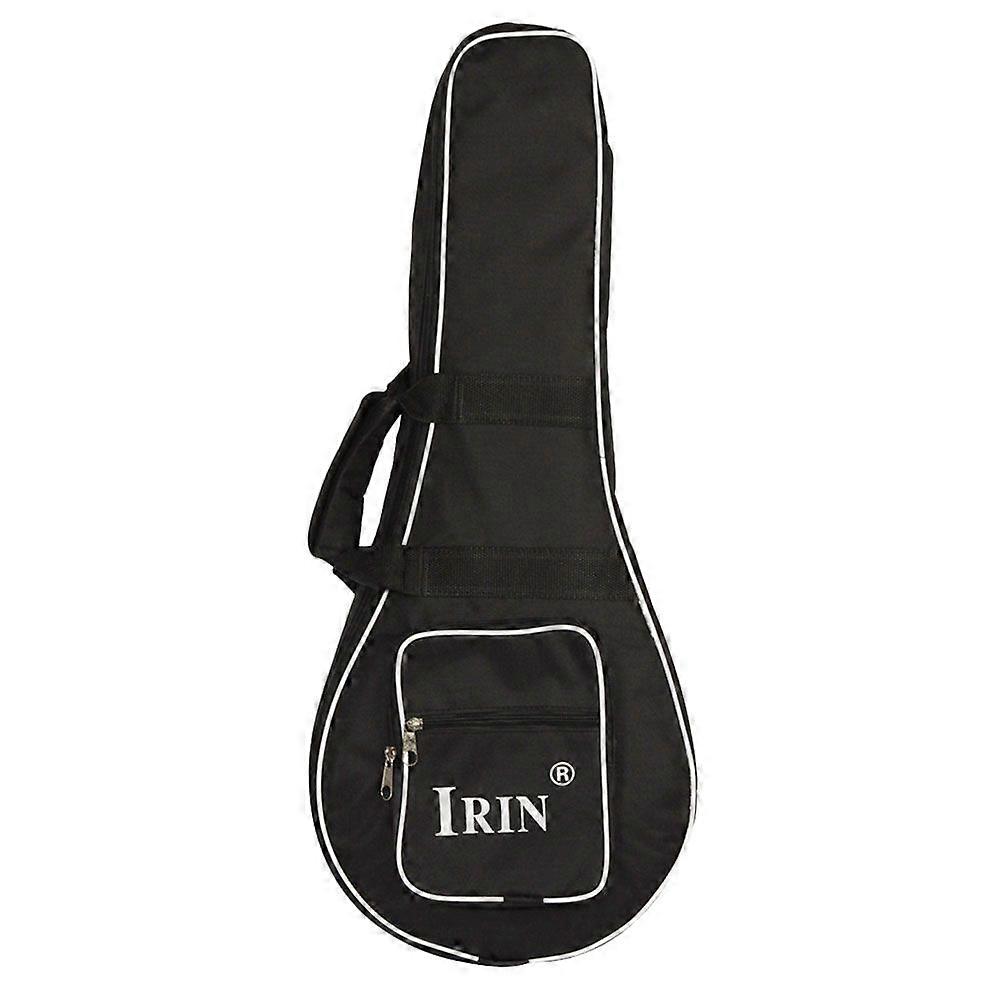 1pc Black Mandolin Gig Bag Simple Mandolin Case Instrument Storage Case