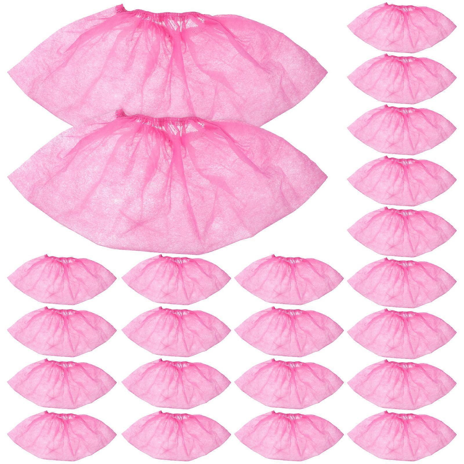 Dustproof Shoe Covers Disposable Non-Woven Fabric for Hygiene Maintenance Shoes 100Pack