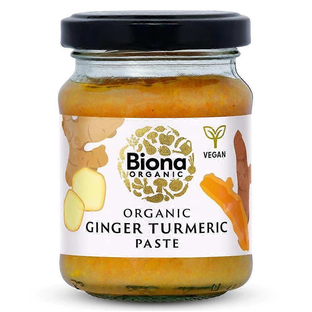 Biona Organic Ginger Turmeric Paste 130g - 4 Pack