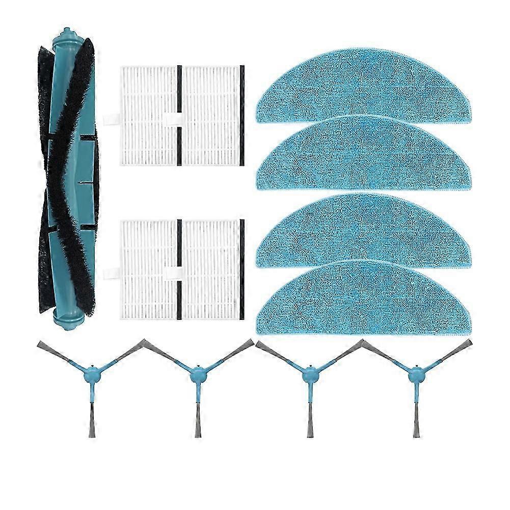 Blaupunkt Bluebot Precision Robot Vacuum Side Brush, HEPA Filter & Mop Cloth Set for Efficient Cleaning