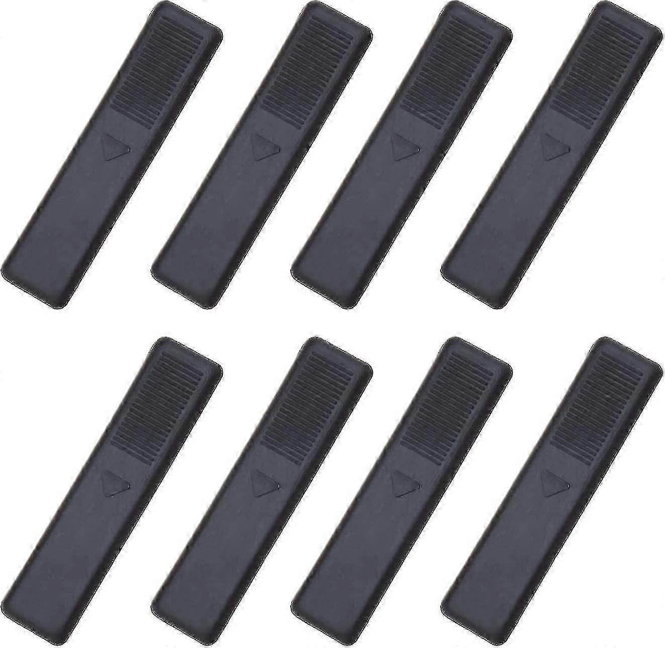 سيارة أعلى سقف بالوعة تشاك يغطي سقف تقليم صب يغطي سقف رف كليب (8PCS، أسود)