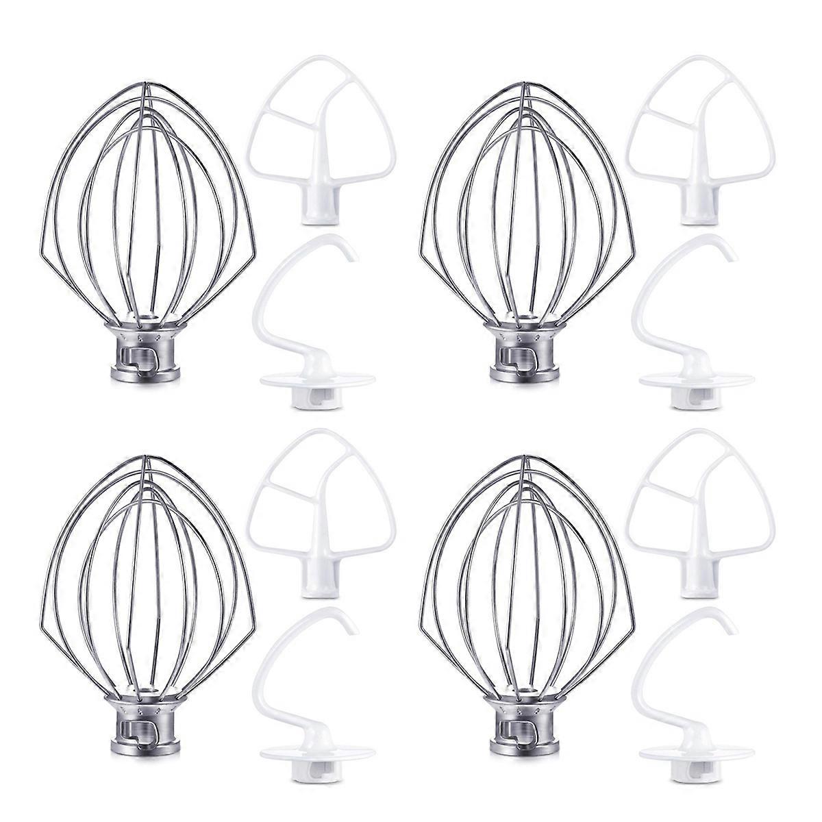 Blender Kit for K45DH Dough Hook,K45WW Wire Whip,K45B Coated Flat Blade ,12 Pcs Bowl Vertical Mixer