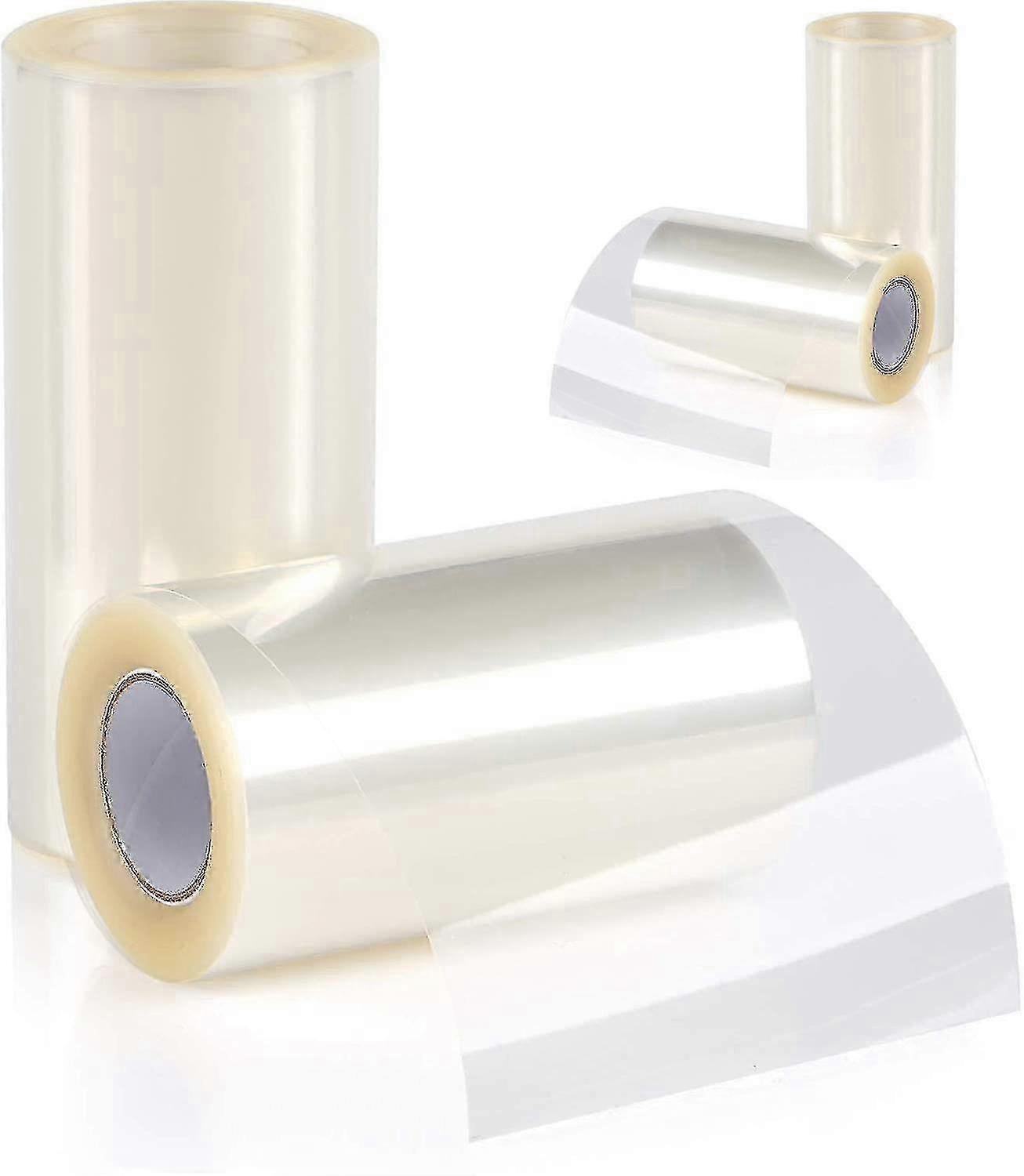 4 X Cake Edge Foil Transparent Acetate Roll 8cm X 10m, 10cm X 10m F...