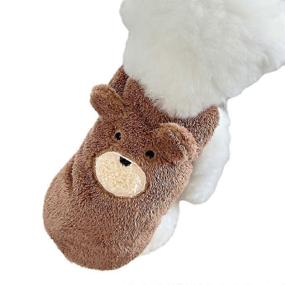 Bear Dog Cat Clothe Soft Warm Pet Vest Winter Sweater