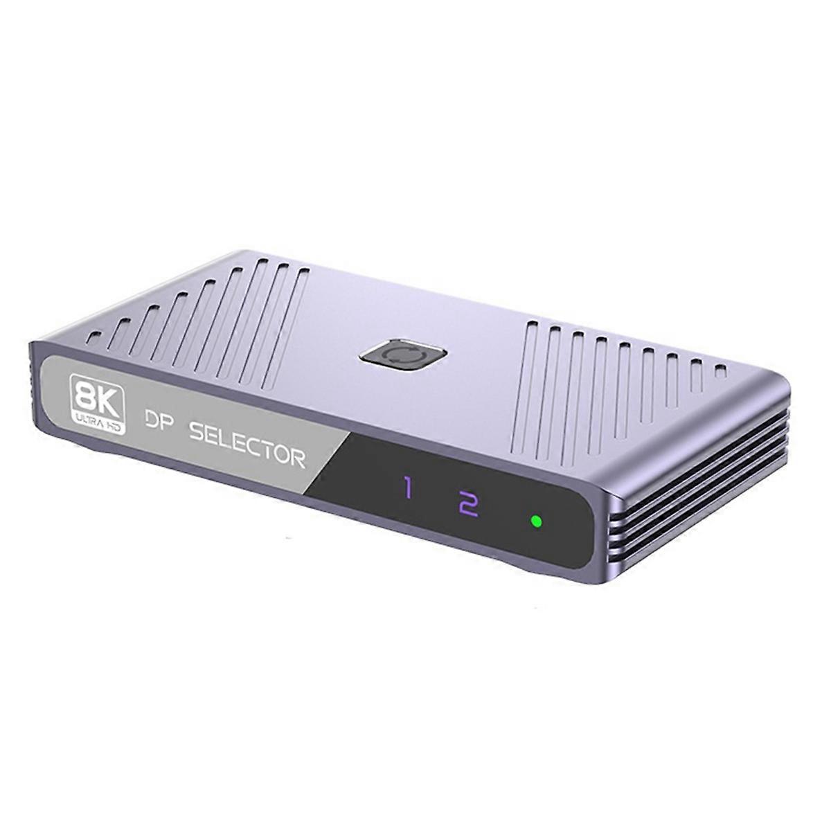 DP Celector DP1.4 Switcher 8K60Hz 4K144 160Hz HD Computer for Display Converter Two-in-One-Out Swit