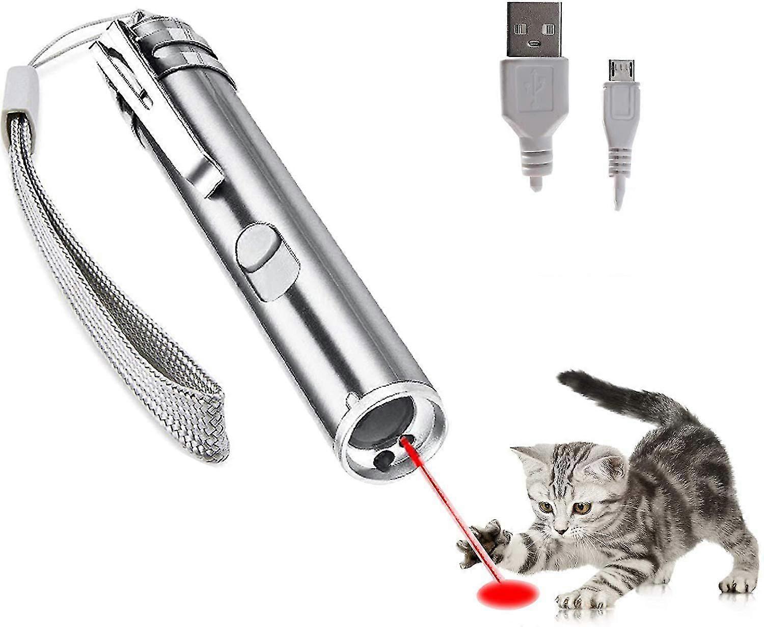 Laserpointer für Catusb wiederaufladbar, Katze Hund Interaktiv