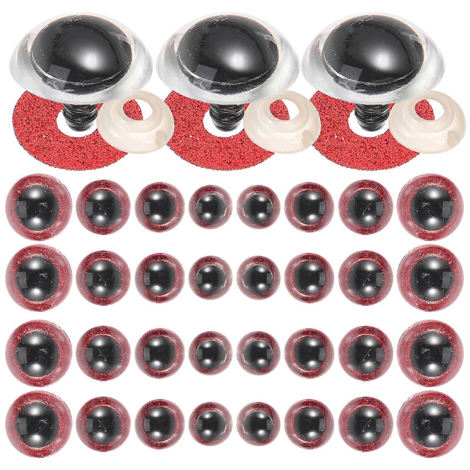 Holiday Doll Eyes Artificial Toy Eyes 40Pcs Practical Decor Set