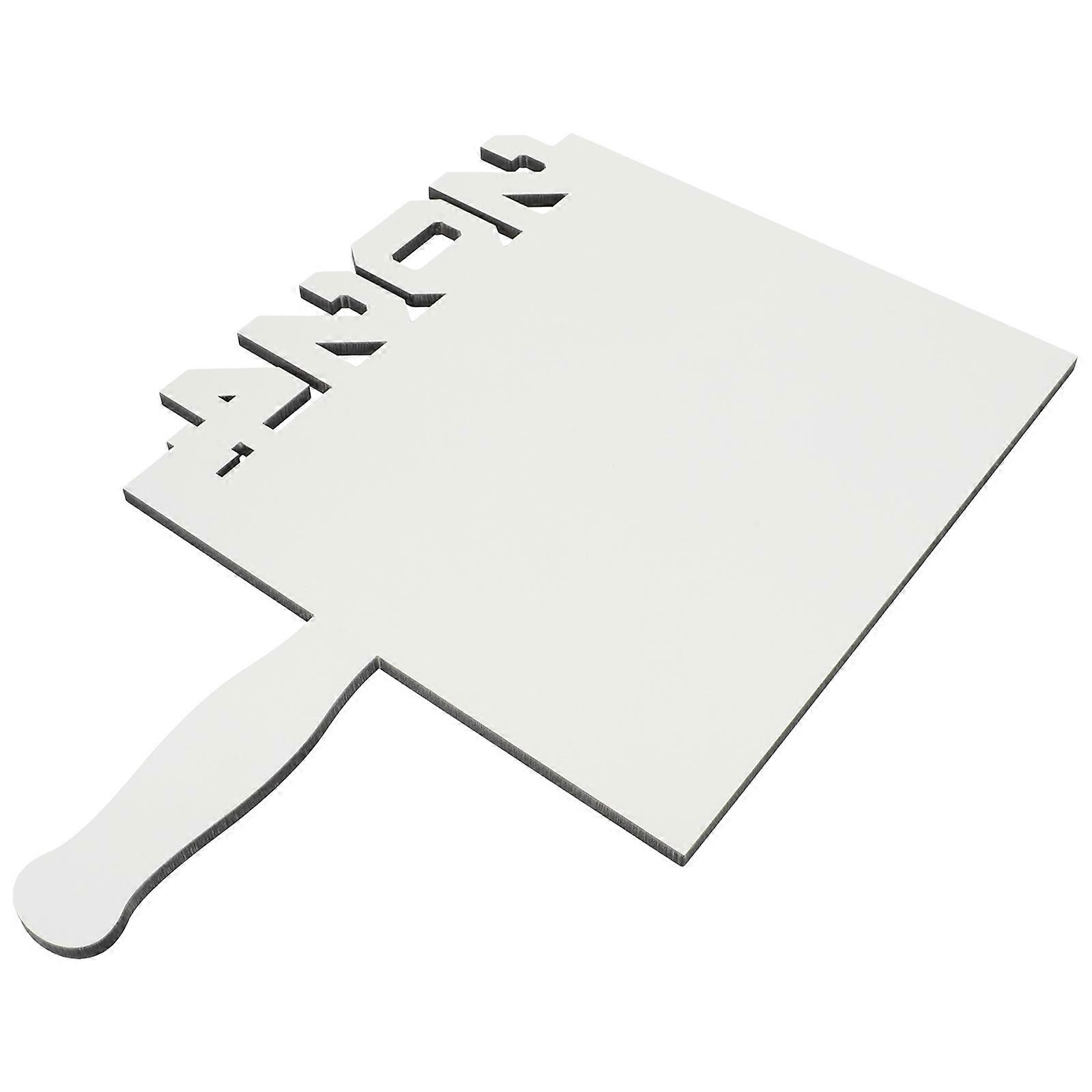 2024 Graduation Sublimation Blank Picture Frame Fan DIY Decorative Table Decor White Density Board