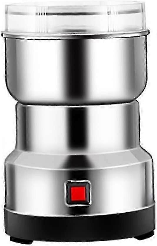 Electric coffee grinder for beans and spices with durable blades