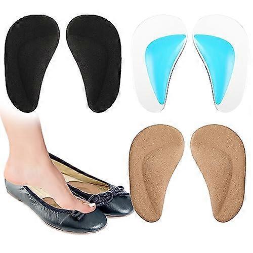 3pair L Multifunctional And Effective Arch Support Insoles For Breathable And Comfortable Shoes