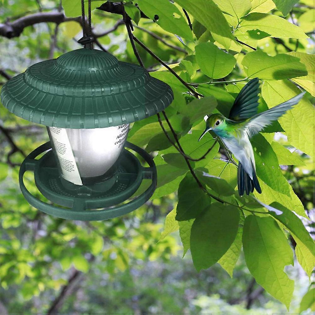 Automatic Waterproof Wild Bird Feeder, 1lb Capacity, 19.4cm High