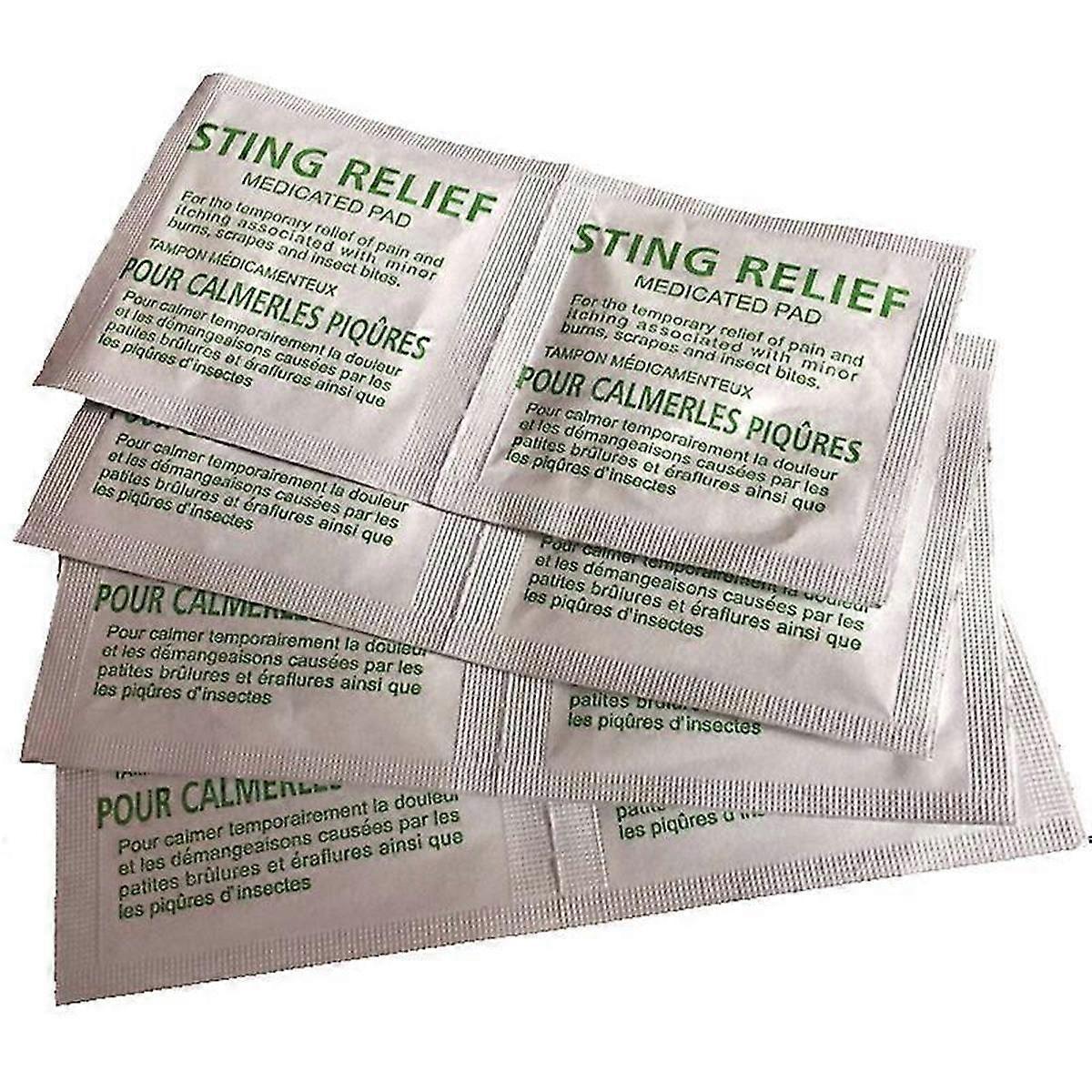 200 Pcs Sting Relief Prep Pad, Sting Preparation Pad