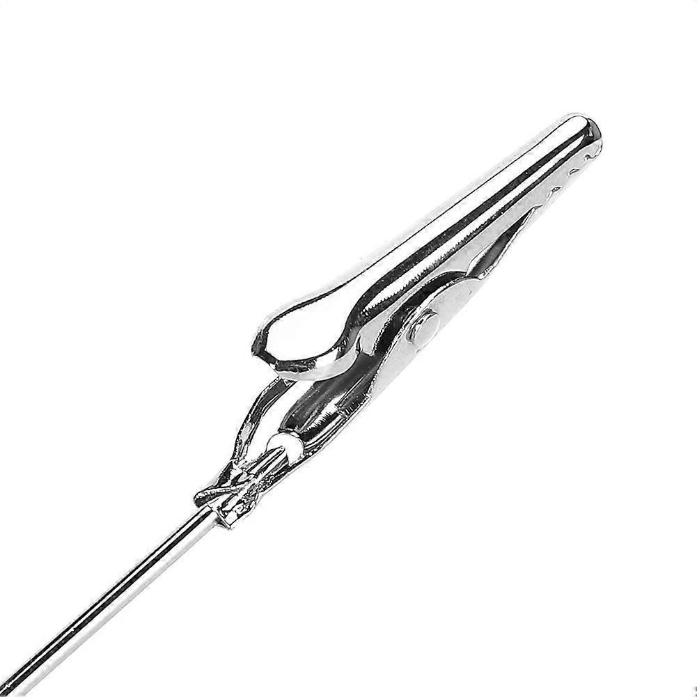 10Pcs Silver Metal Table Note Clips 15cm Desktop Card Holders