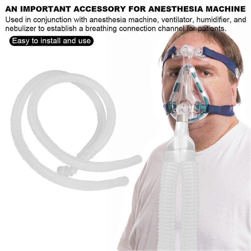 Disposable Corrugated Breathing Hose for Anesthesia Machine - Plastic