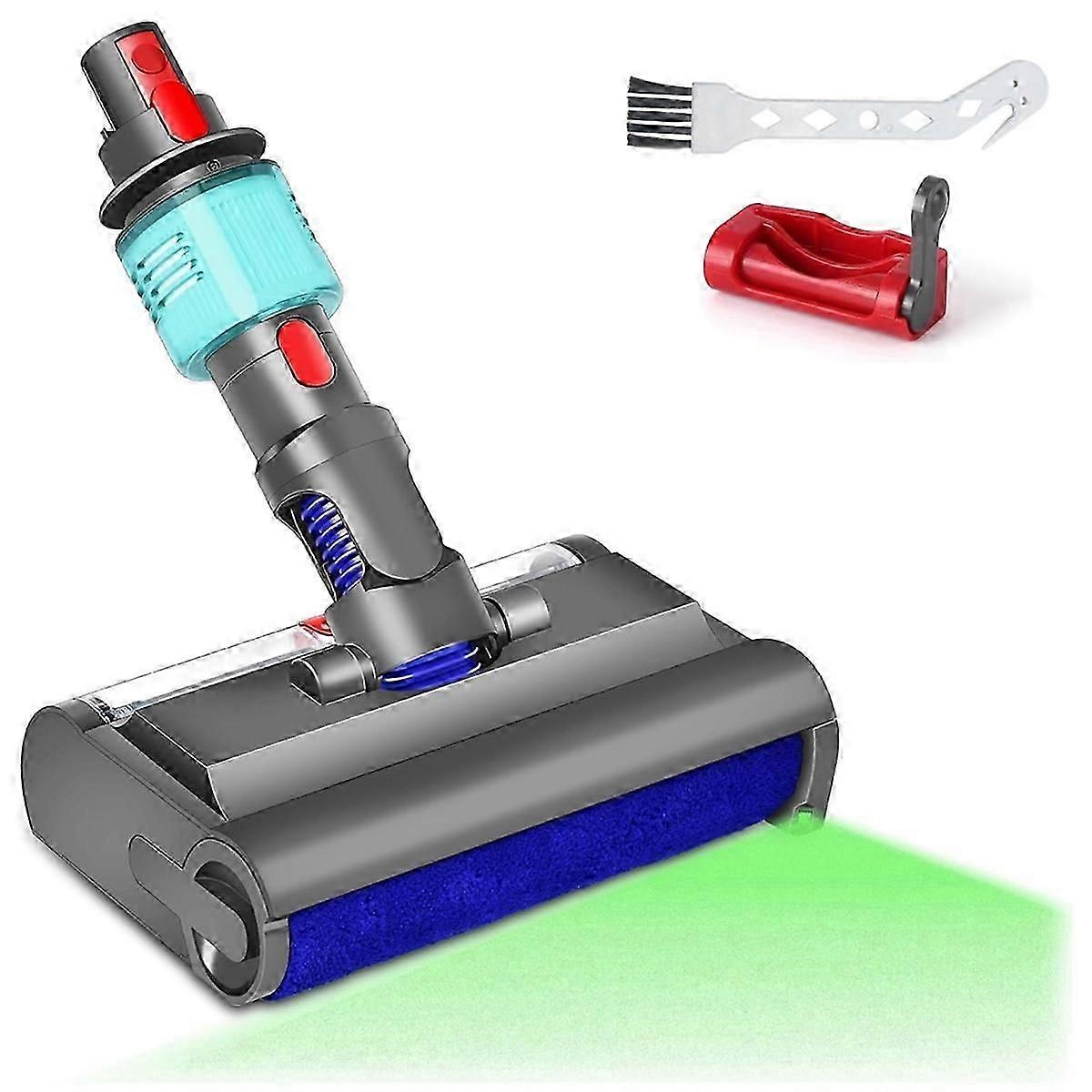 Escova de lavagem para V7 V8 V10 V11 V15 Esfregona elétrica úmida e seca com luz verde Limpa e seca com força