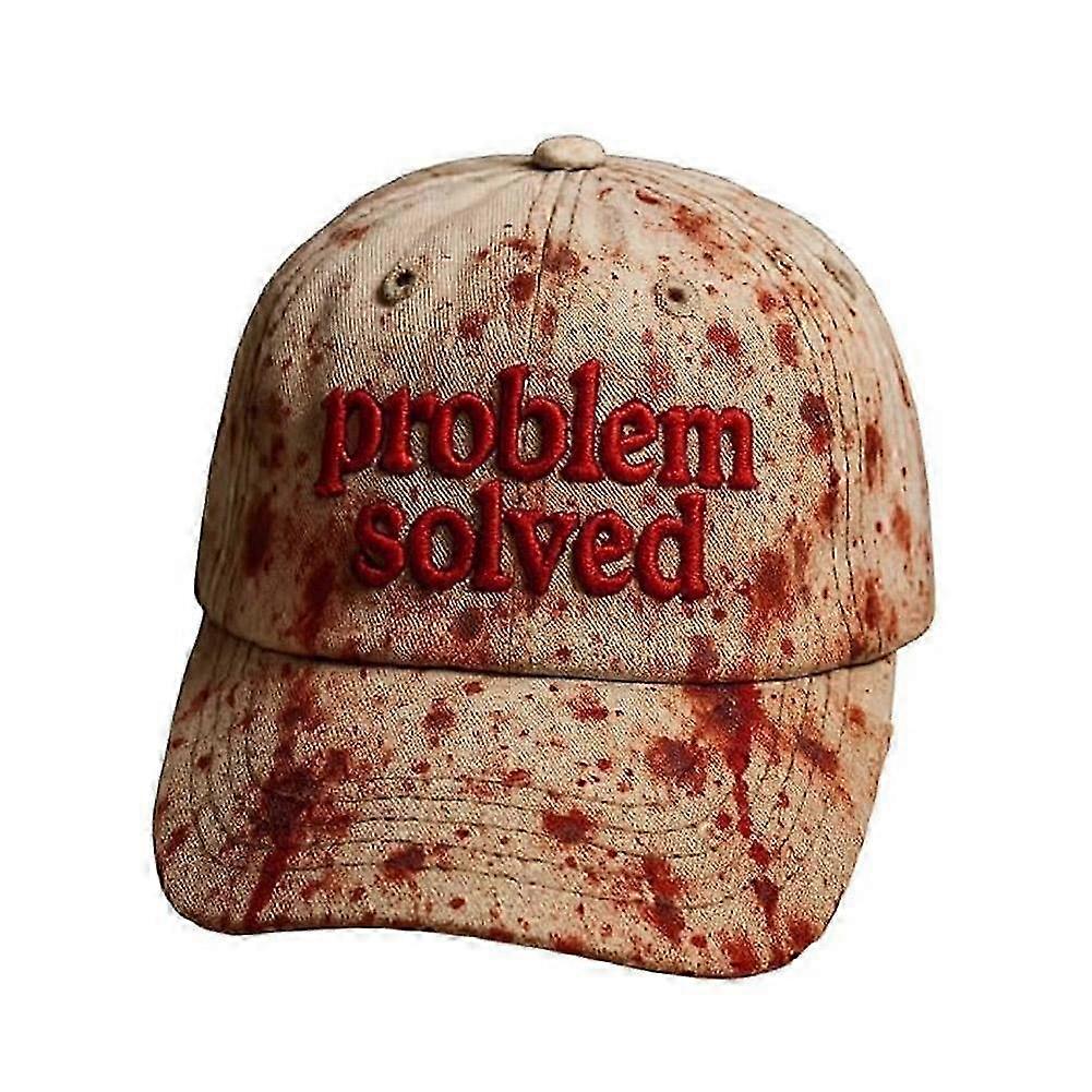 Bloodstain Pattern Hat Elastic Fabric Halloween Party Street Photography Accessory