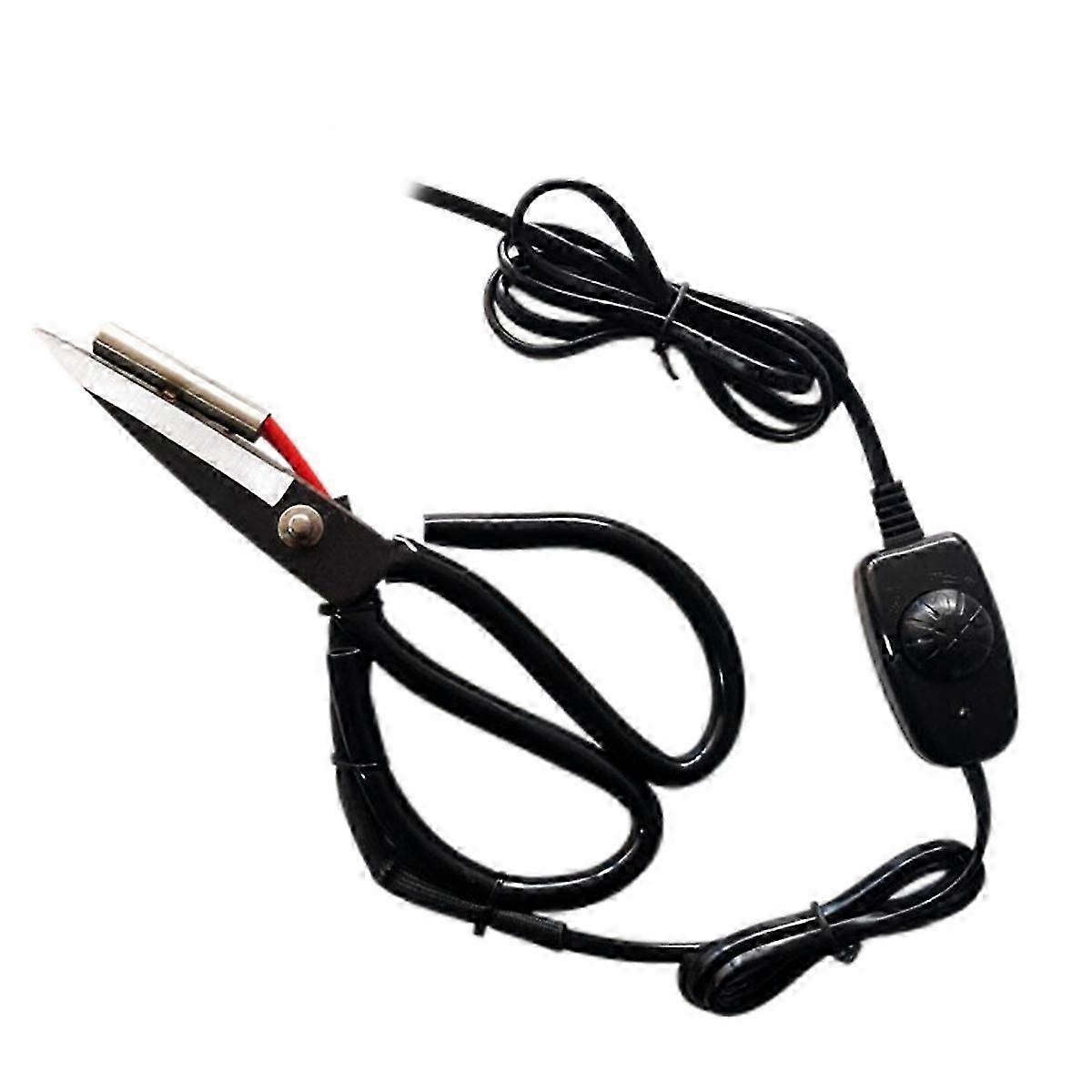 Electric heating scissors for curtains and fabrics