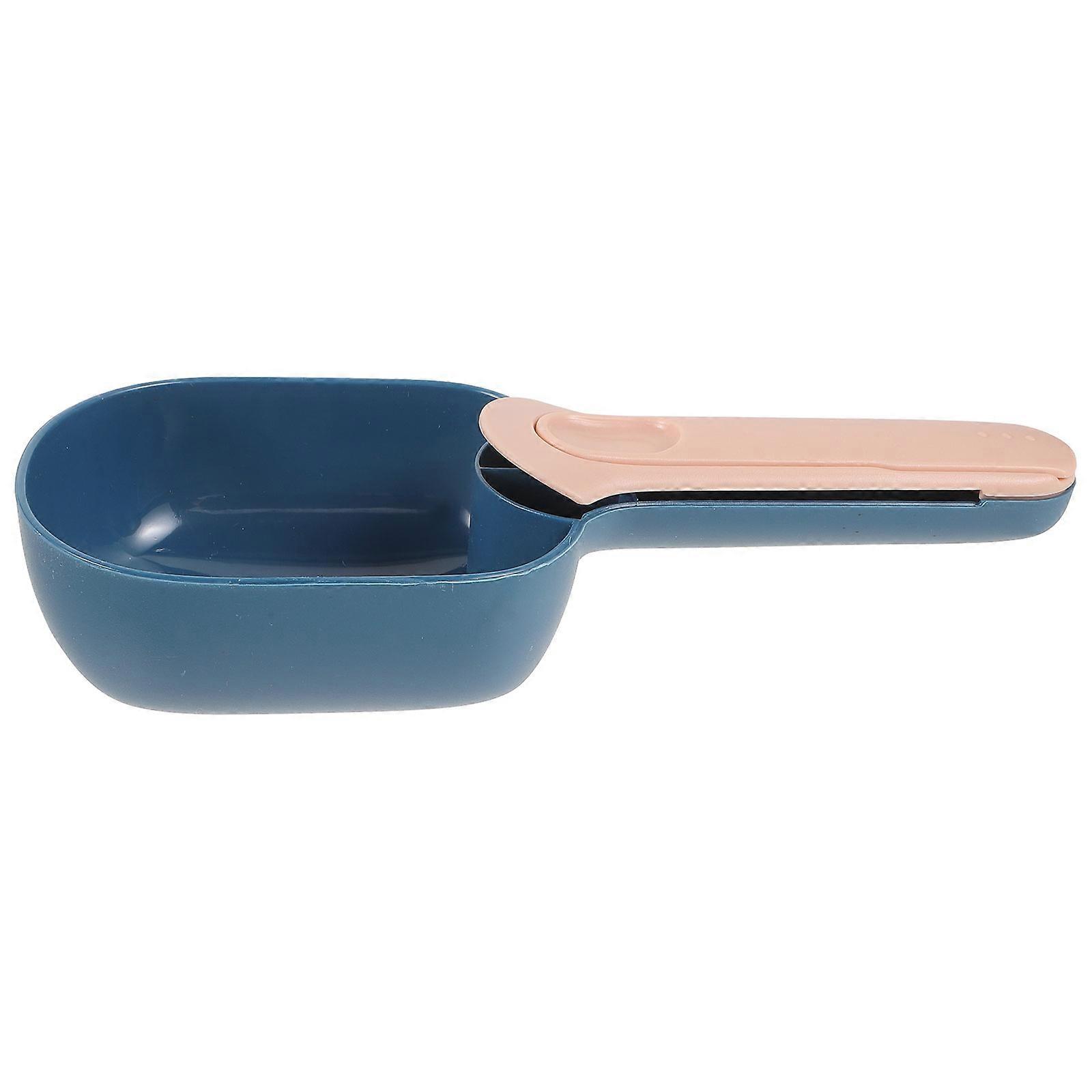 Plastic Pet Food Scoop Multifunctional Spoon for Feeding 2Pcs Pack