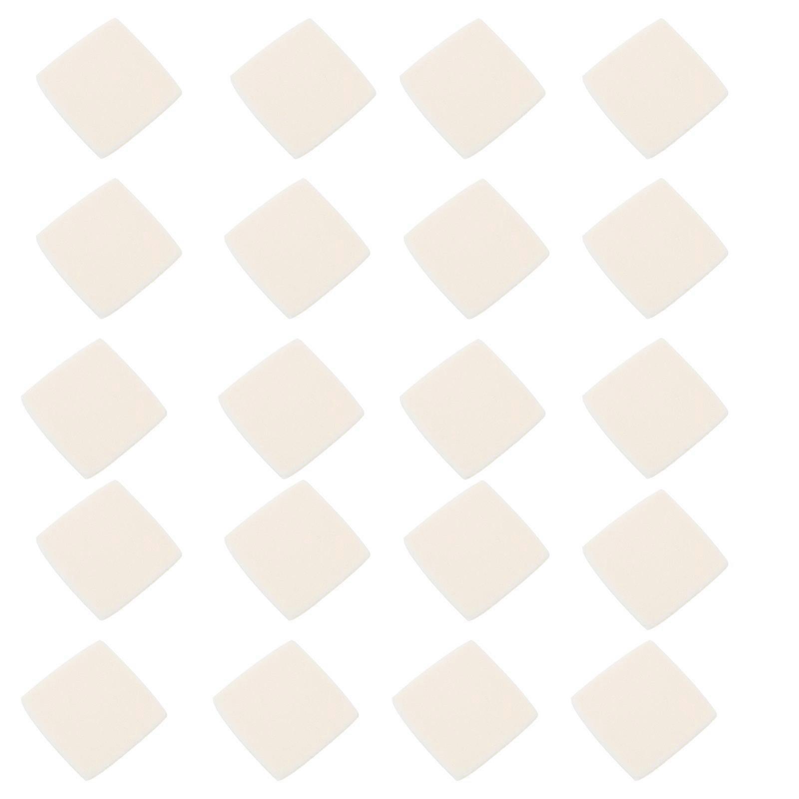 Photosensitive Pad Square Sponge Mats for DIY Use 20Pcs Practical Seal Pads