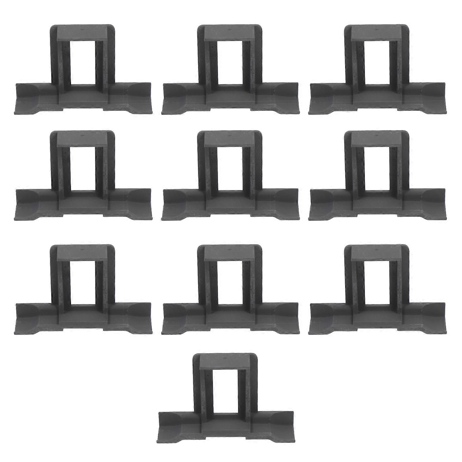 Drain Clamp Solar Panel Photovoltaic Panels Outdoor Use Abs Black Remove Stagnant Water 10Set