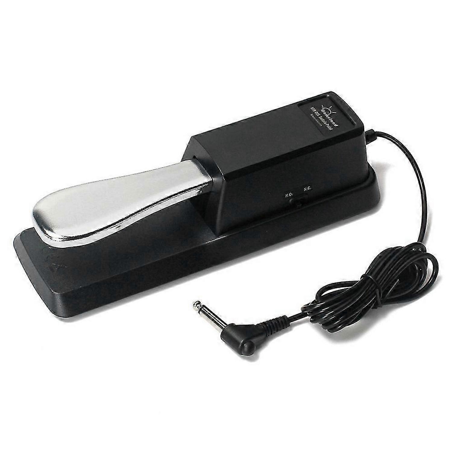 High Quality Piano Keyboard Sustain Pedal with Antislip Rubber Bottom for MIDI Keyboard, with 1/4inc