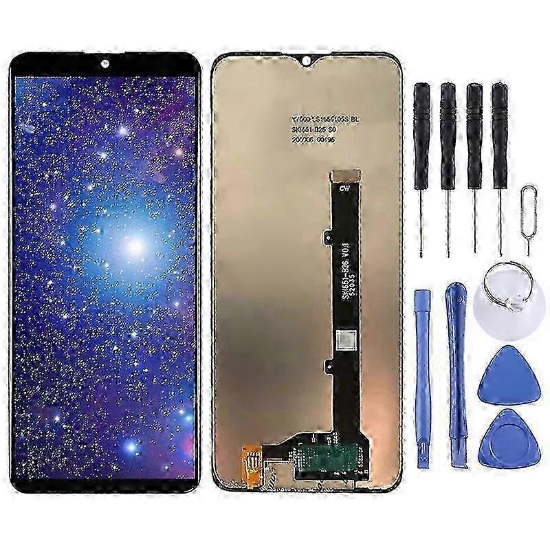 OEM LCD Screen for ZTE Blade A71 (2021) A7030 with Digitizer Full Assembly (Black)
