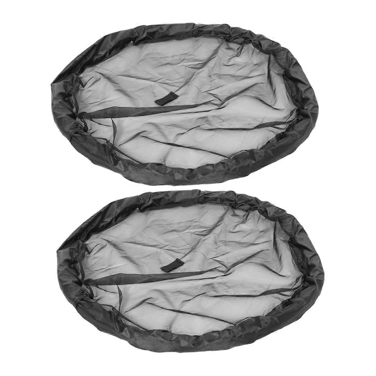 Floating Plant Barrier 2Pack Round, Fish Barrier for Ponds and Lakes, Hydroponic Planter Island, Aquatic Garden