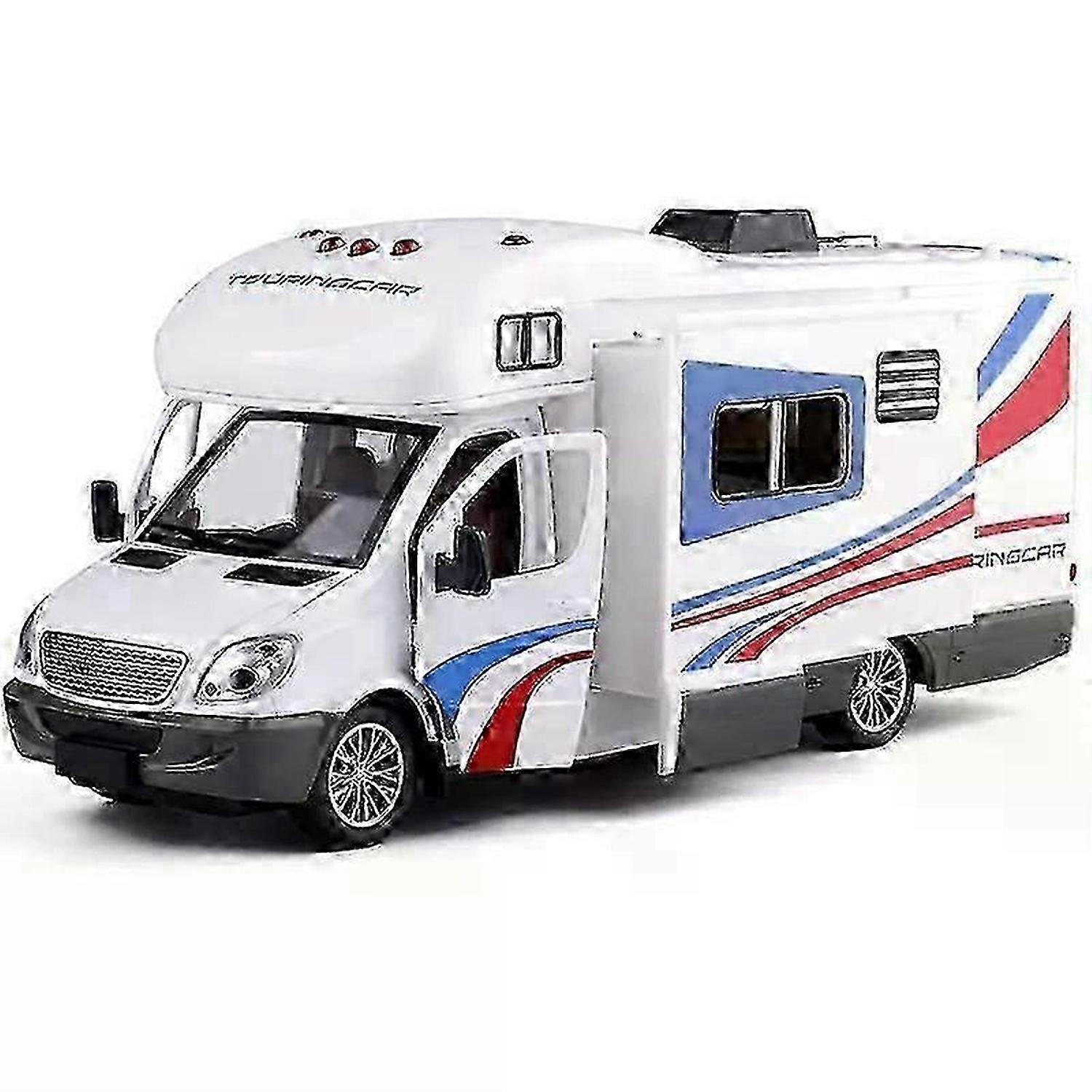1:32 Travel RV camping leisure pop-up box built-in furniture sound and light pull back all-KAKA