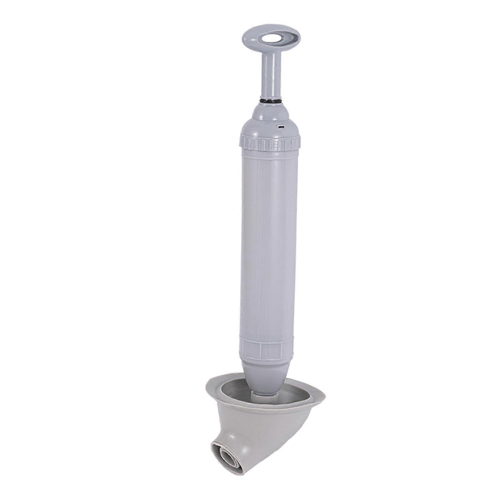 Toilet Cleaner Drain Plunger Portable Bathroom Reusable Clog Remover Gray Versatile Plunger For Toilet Shower Wash