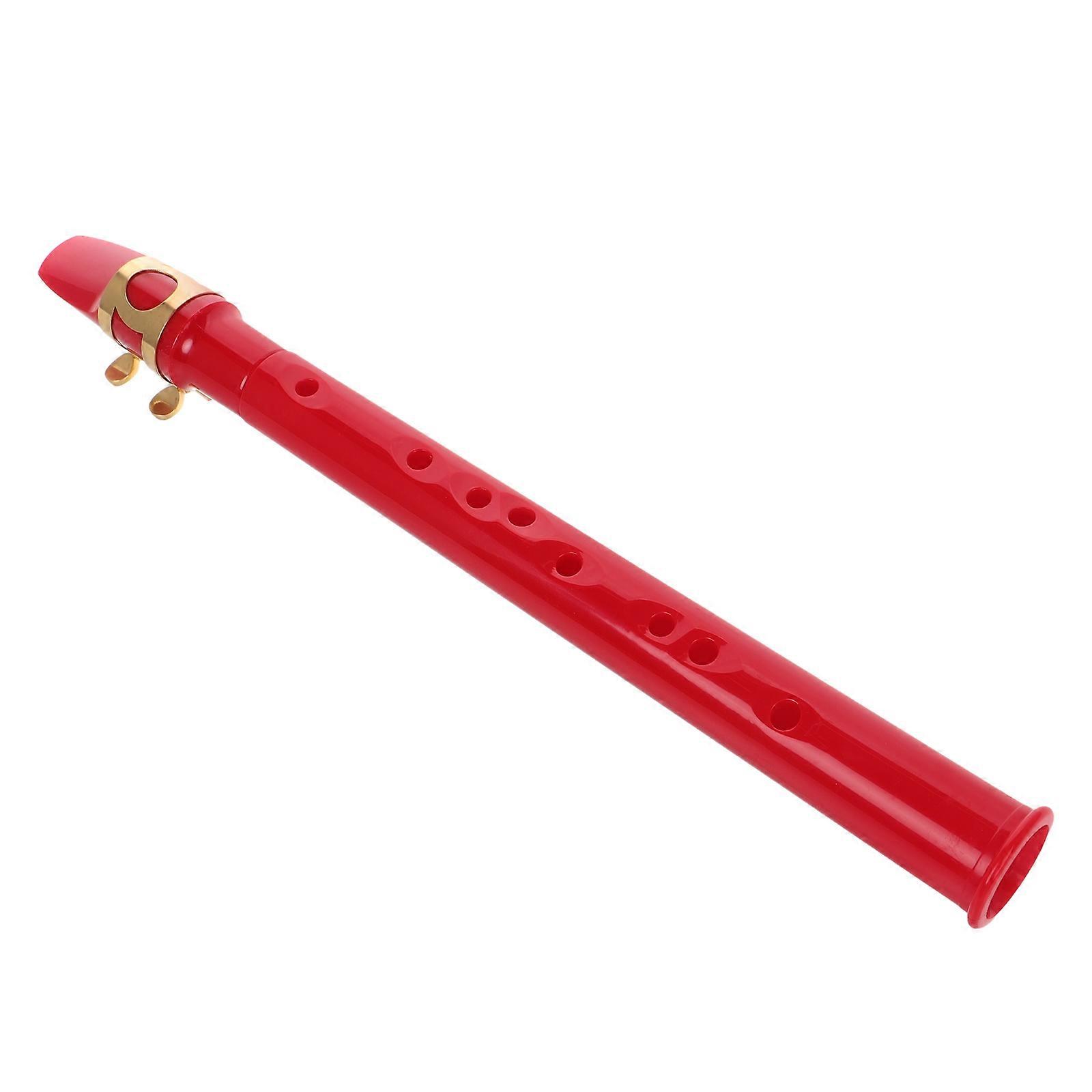Portable Mini Saxophone Pocket Sax Instrument For Stage Performances Compact Lightweight 1Pcs