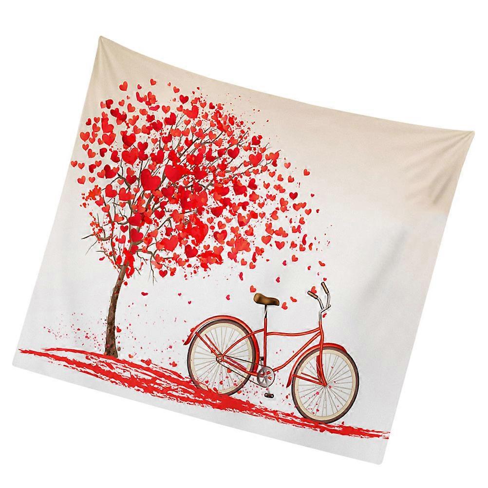 Household Heart Tree Pattern Tapestry for Decoration Assorted Color