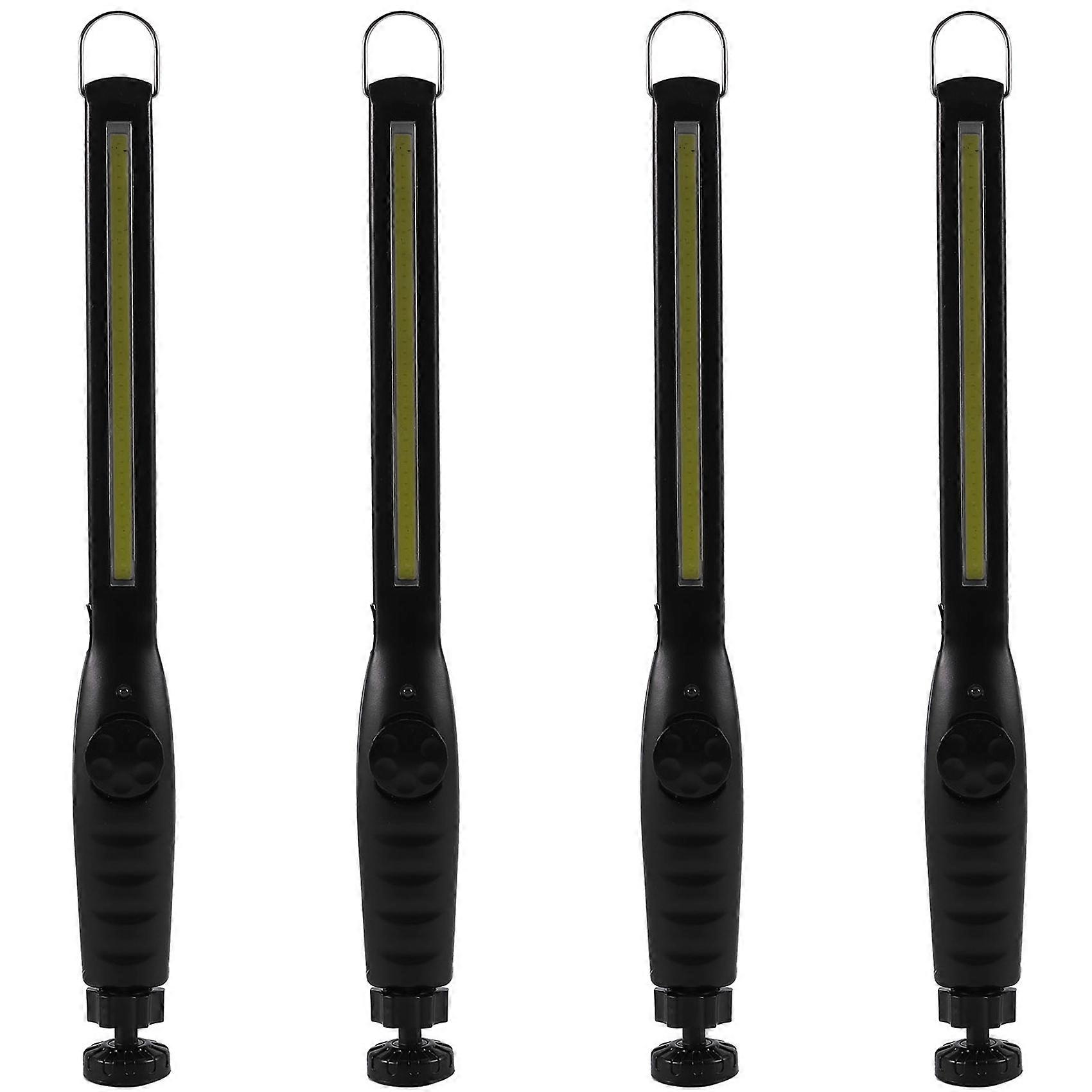 4X Cob Multi-Function Flashlight Car Repair Light Outdoor USB Charging Hand Lamp
