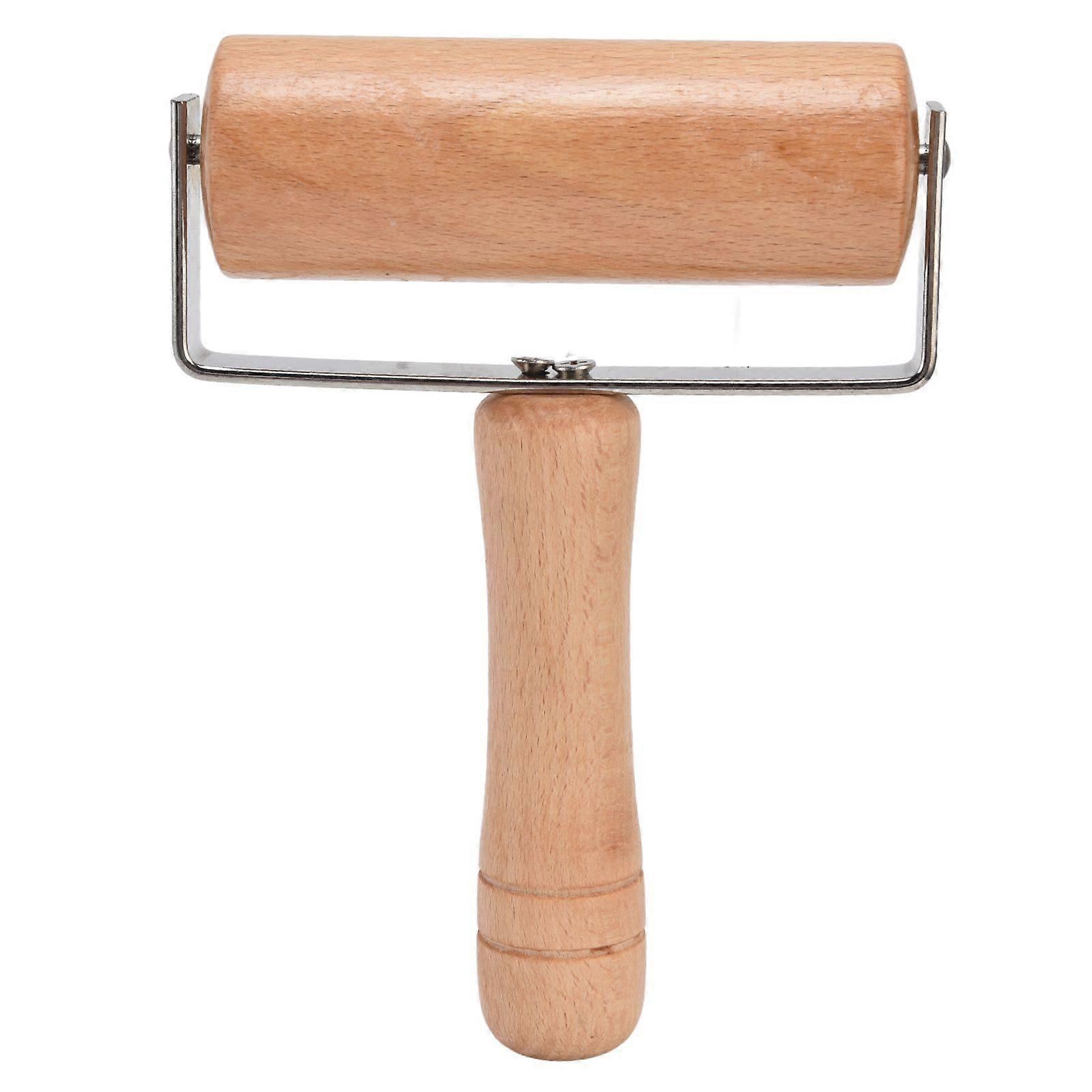 Pizza Roller Multifunctional Fine Polishing Smoother Surfaces Practical Wood Pastry Pizza Roller for Home Cake Shop
