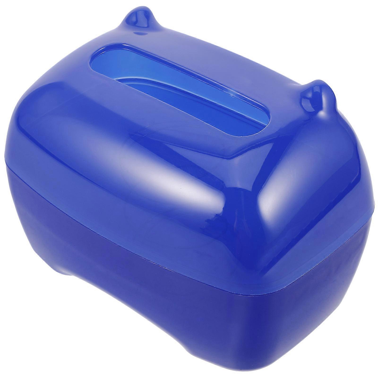 Bathroom Tissue Box Cover Plastic Tissue Holder for Storage 4Pcs