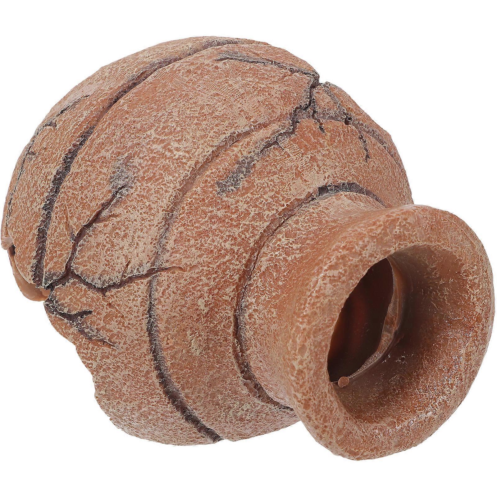 Reptile Cave Decoration for Decoration 4Pcs Turtle Hideout Critter Cave