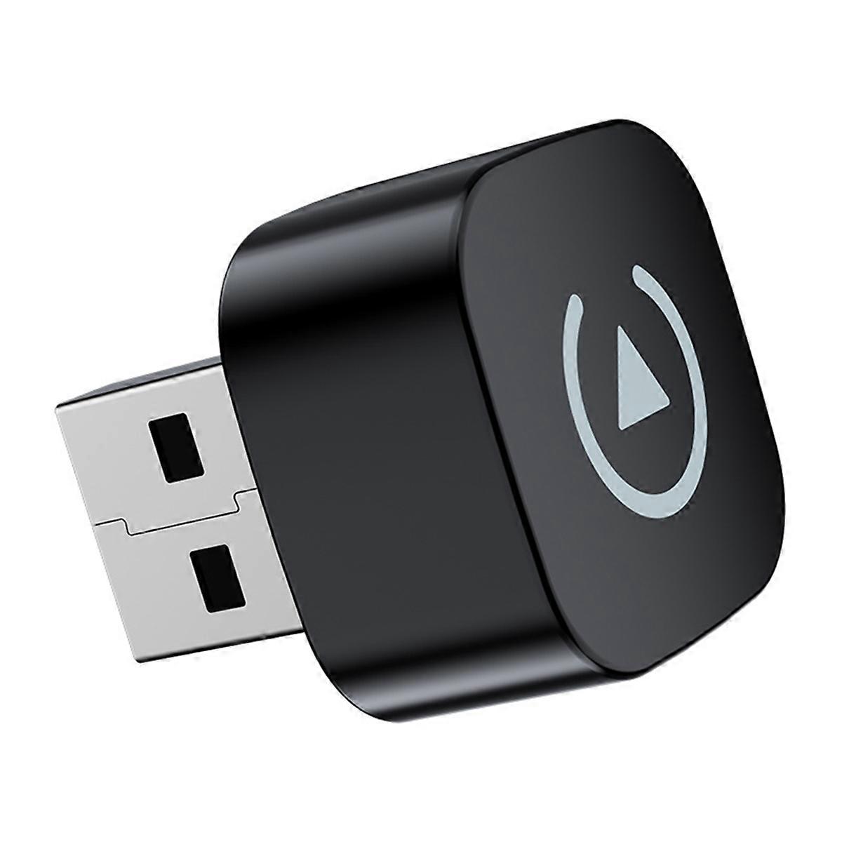 2in1 Trådlös CarPlay Mini AI Box Android Auto Plug and Play USB Car Dongle BT WiFi för Wired CarPlay/Andriod Auto Car A