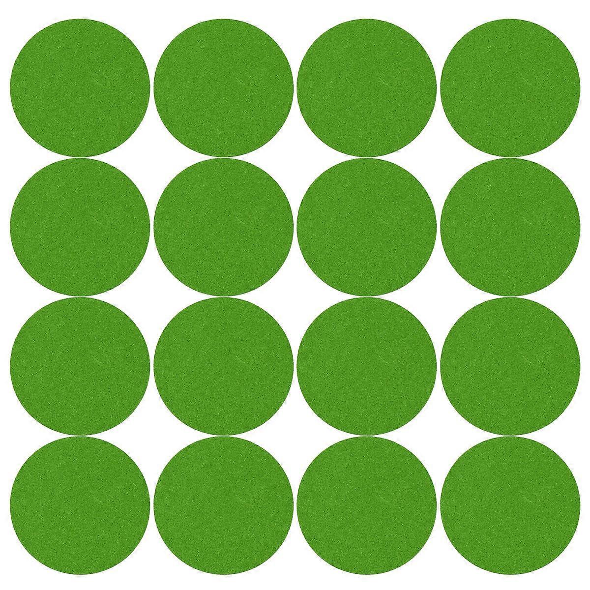 Furniture Pads Felt Mats for Surface Protection 40Pcs Green Round