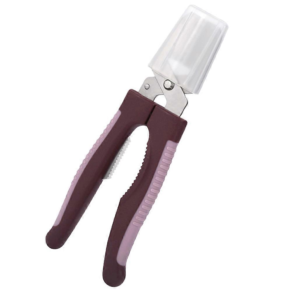 Practical Chestnut Shucker Food Preparation Optimized Design Brown Chestnut Opening 1Set
