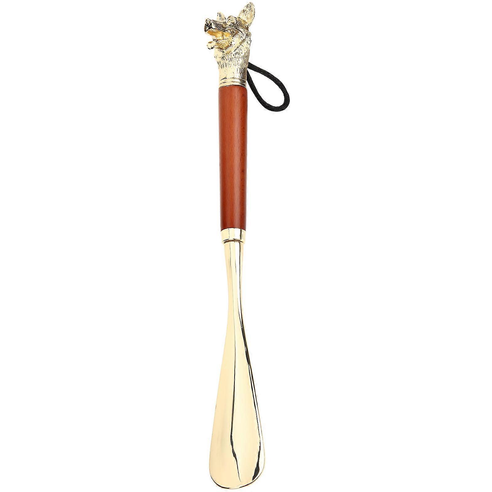 Metal Shoe Horn with Long Handle for Shoes Use 4Pcs Animal Head