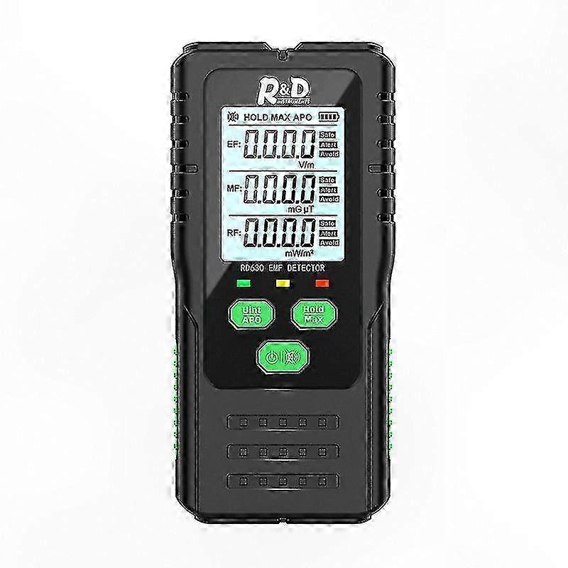 EMF Meter for Home & Office, 3-in-1 Electromagnetic Field Detector, Radiation Tester